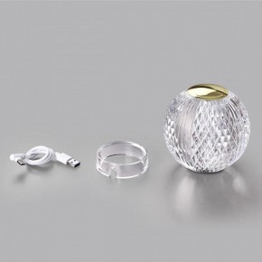 Настольная лампа декоративная Odeon Light Crystal 5008/2TL в Тарко-Сале - tarko-sale.mebel24.online | фото