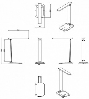 Настольная лампа офисная Arte Lamp London A5124LT-1BK в Тарко-Сале - tarko-sale.mebel24.online | фото 2