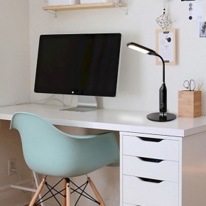 Настольная лампа офисная Eurosvet Soft 80503/1 черный в Тарко-Сале - tarko-sale.mebel24.online | фото 4