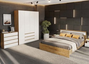 НЕКСТ 1 Спальня (Дуб Золотой/Белый) в Тарко-Сале - tarko-sale.mebel24.online | фото