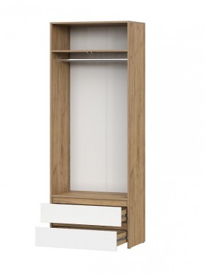 НЕКСТ 1 Вешалка с зеркалом + Шкаф 2-х ств. с ящиками в Тарко-Сале - tarko-sale.mebel24.online | фото 3