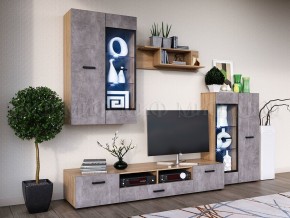 Нэнси New Полка навесная (ЛДСП) Сонома в Тарко-Сале - tarko-sale.mebel24.online | фото 2
