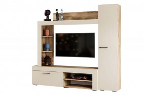НИКОЛЬ Гостиная (Дуб крафт серый/софт айвори) в Тарко-Сале - tarko-sale.mebel24.online | фото