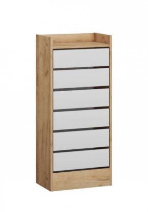 Обувница Ямайка ЯПТ-1 Дуб крафт золотой/Белый в Тарко-Сале - tarko-sale.mebel24.online | фото 2