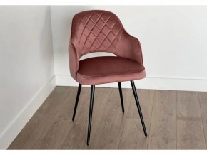 ОКСФОРД Стул (роза/черный) в Тарко-Сале - tarko-sale.mebel24.online | фото