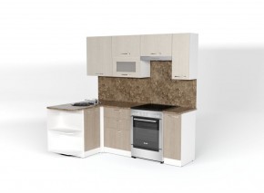 ОЛЬГА Кухонный гарнитур Прайм 2 (1300*2100 мм) в Тарко-Сале - tarko-sale.mebel24.online | фото 3