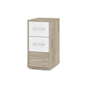 ОЛИВИЯ О62 Комод-тумба (дуб серый/белый) в Тарко-Сале - tarko-sale.mebel24.online | фото