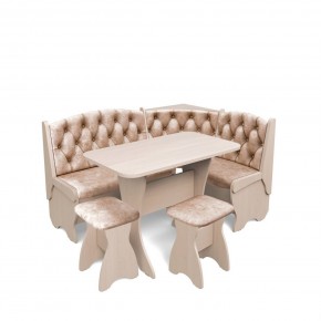 ОРХИДЕЯ ЛЮКС Кухонный уголок (ВЕЛЮР) в Тарко-Сале - tarko-sale.mebel24.online | фото 5