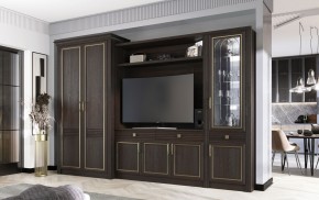 ОРЛЕАН Гостиная (модульная) ясень темный в Тарко-Сале - tarko-sale.mebel24.online | фото 1