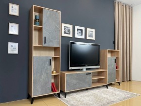 ОСКАР TRIO Гостиная (дуб золотой/каспий темный) в Тарко-Сале - tarko-sale.mebel24.online | фото