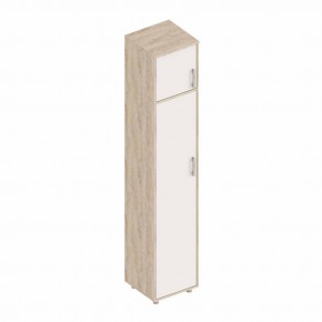 ГРАФ Пенал 1-ств. с антресолью ПРАВЫЙ (перламутр) в Тарко-Сале - tarko-sale.mebel24.online | фото