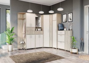 ГРАФ Пенал 1-ств. с антресолью ПРАВЫЙ (перламутр) в Тарко-Сале - tarko-sale.mebel24.online | фото 2