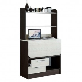 Письменный стол тумба Рокки (венге/лоредо) в Тарко-Сале - tarko-sale.mebel24.online | фото 3