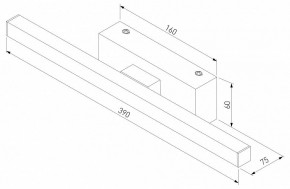 Подсветка для картины Elektrostandard Rino a061223 в Тарко-Сале - tarko-sale.mebel24.online | фото 4