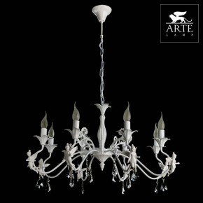 Подвесная люстра Arte Lamp Angelina A5349LM-8WH в Тарко-Сале - tarko-sale.mebel24.online | фото 4