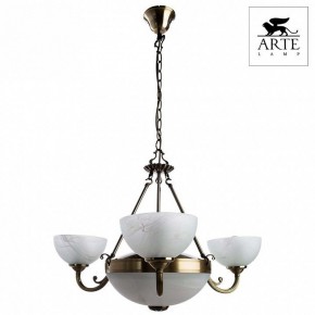 Подвесная люстра Arte Lamp Windsor A3777LM-3-2AB в Тарко-Сале - tarko-sale.mebel24.online | фото 2