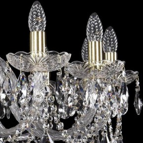 Подвесная люстра Bohemia Ivele Crystal 1402 1402/16/400/G в Тарко-Сале - tarko-sale.mebel24.online | фото 2