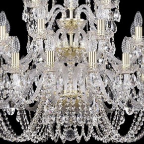 Подвесная люстра Bohemia Ivele Crystal 1402 1402/16+8+4/300/h-123/3d/G в Тарко-Сале - tarko-sale.mebel24.online | фото 3