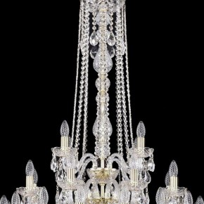Подвесная люстра Bohemia Ivele Crystal 1402 1402/16+8+4/300/h-123/3d/G в Тарко-Сале - tarko-sale.mebel24.online | фото 4