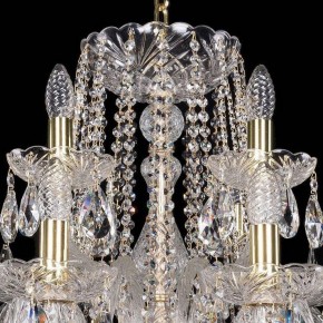 Подвесная люстра Bohemia Ivele Crystal 1402 1402/16+8/400/G в Тарко-Сале - tarko-sale.mebel24.online | фото 4