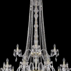 Подвесная люстра Bohemia Ivele Crystal 1402 1402/20+10+5/530/h-206/3d/G в Тарко-Сале - tarko-sale.mebel24.online | фото 4