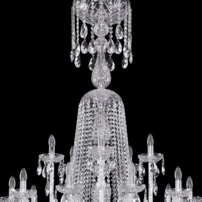 Подвесная люстра Bohemia Ivele Crystal 1402 1402/20+10+5/530/XL-165/Ni в Тарко-Сале - tarko-sale.mebel24.online | фото 4