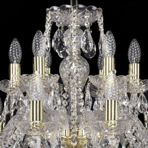 Подвесная люстра Bohemia Ivele Crystal 1411 1411/12+6/240/G в Тарко-Сале - tarko-sale.mebel24.online | фото 4
