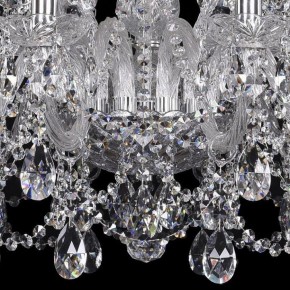 Подвесная люстра Bohemia Ivele Crystal 1411 1411/12+6/300/Ni в Тарко-Сале - tarko-sale.mebel24.online | фото 3