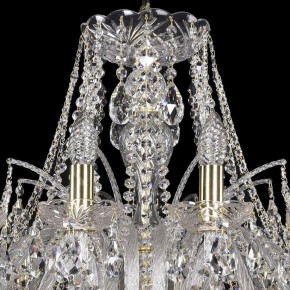 Подвесная люстра Bohemia Ivele Crystal 1411 1411/16/300/G в Тарко-Сале - tarko-sale.mebel24.online | фото 4