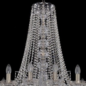 Подвесная люстра Bohemia Ivele Crystal 1411 1411/16/300/h-90/Pa в Тарко-Сале - tarko-sale.mebel24.online | фото 4