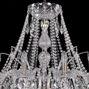 Подвесная люстра Bohemia Ivele Crystal 1411 1411/16/400/Pa в Тарко-Сале - tarko-sale.mebel24.online | фото 4