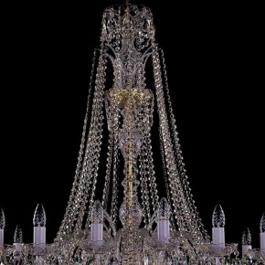 Подвесная люстра Bohemia Ivele Crystal 1411 1411/16/400/XL-115/G в Тарко-Сале - tarko-sale.mebel24.online | фото 4