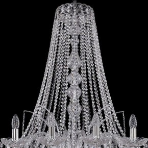 Подвесная люстра Bohemia Ivele Crystal 1411 1411/18/400/h-113/Ni в Тарко-Сале - tarko-sale.mebel24.online | фото 4