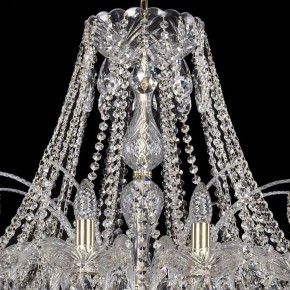 Подвесная люстра Bohemia Ivele Crystal 1411 1411/20/400/G в Тарко-Сале - tarko-sale.mebel24.online | фото 4