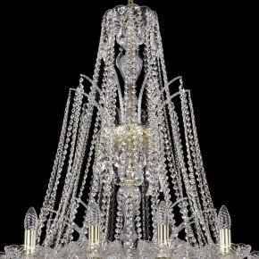 Подвесная люстра Bohemia Ivele Crystal 1411 1411/20/400/XL-120/G в Тарко-Сале - tarko-sale.mebel24.online | фото 4