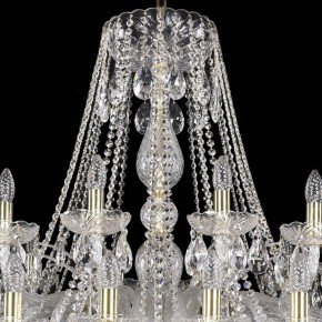Подвесная люстра Bohemia Ivele Crystal 1411 1411/24+12/460/G в Тарко-Сале - tarko-sale.mebel24.online | фото 4