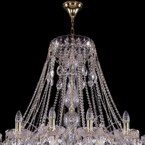 Подвесная люстра Bohemia Ivele Crystal 1411 1411/24/530/G в Тарко-Сале - tarko-sale.mebel24.online | фото 4