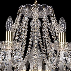 Подвесная люстра Bohemia Ivele Crystal 1413 1413/12/360/G в Тарко-Сале - tarko-sale.mebel24.online | фото 4