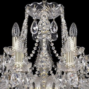 Подвесная люстра Bohemia Ivele Crystal 1413 1413/12+6/300/G в Тарко-Сале - tarko-sale.mebel24.online | фото 4