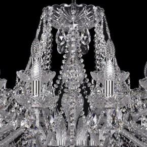 Подвесная люстра Bohemia Ivele Crystal 1413 1413/16+8/400/Ni в Тарко-Сале - tarko-sale.mebel24.online | фото 4