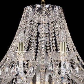 Подвесная люстра Bohemia Ivele Crystal 1413 1413/18/400/G в Тарко-Сале - tarko-sale.mebel24.online | фото 4