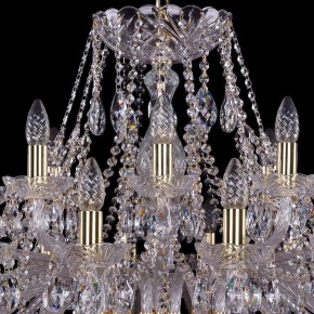 Подвесная люстра Bohemia Ivele Crystal 1413 1413/20+10/400/G в Тарко-Сале - tarko-sale.mebel24.online | фото 4