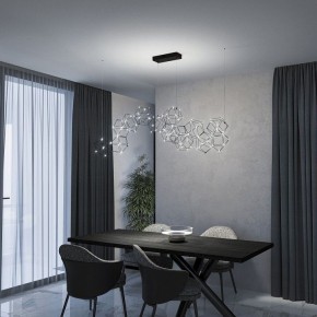 Подвесная люстра Eurosvet Uma 90168/14 черный жемчуг в Тарко-Сале - tarko-sale.mebel24.online | фото 3