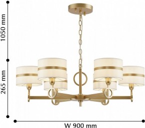Подвесная люстра Favourite Mateo 2634-8P в Тарко-Сале - tarko-sale.mebel24.online | фото 8