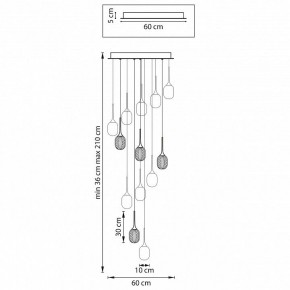 Подвесная люстра Lightstar Acrile 738131 в Тарко-Сале - tarko-sale.mebel24.online | фото 7
