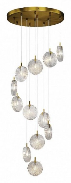 Подвесная люстра Maytoni Frozen MOD254PL-12BS в Тарко-Сале - tarko-sale.mebel24.online | фото