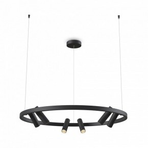 Подвесная люстра Maytoni Halo MOD102PL-L42BK в Тарко-Сале - tarko-sale.mebel24.online | фото 2