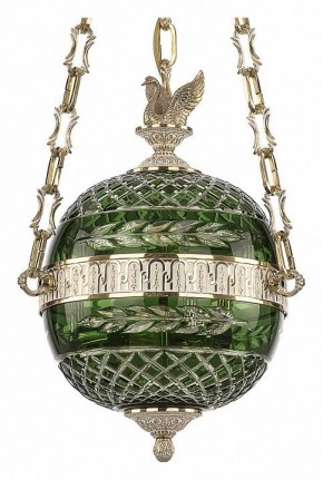 Подвесной светильник Bohemia Ivele Crystal 7100 71000P/25 GW Clear-Green/H-1J FS1S в Тарко-Сале - tarko-sale.mebel24.online | фото 2