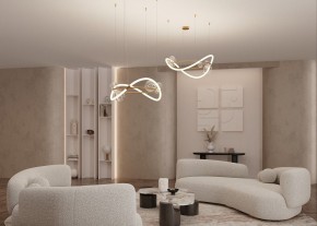 Подвесной светильник Maytoni Oasis MOD289PL-L53BS3K в Тарко-Сале - tarko-sale.mebel24.online | фото 5