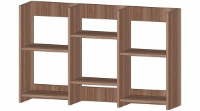 Полка книжная средняя (шимо темный) в Тарко-Сале - tarko-sale.mebel24.online | фото